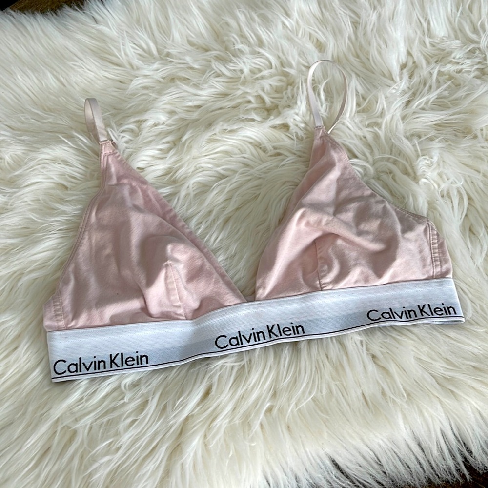 Pink Calvin Klein Bralette